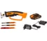 Пила аккумуляторная WORX 20В, 2Ач х1 и ЗУ 0,4А WG894E 6