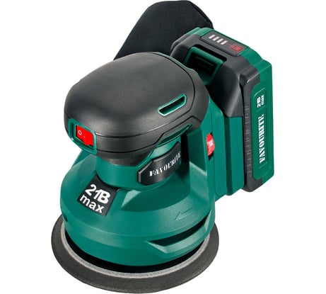 Орбитальная шлифмашина аккумуляторная FAVOURITE OBS 21 OS125 SET 21В, 2Ач, ЗУ 153212521