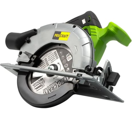 Пила дисковая аккумуляторная PROCRAFT PCA24 20В, 165 мм, пропил 67мм (Без АКБ и ЗУ) PCA24-bb