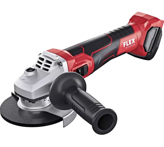 Аккумуляторная угловая шлифовальная машина с тормозом FLEX LB 125 18.0-EC С 499307