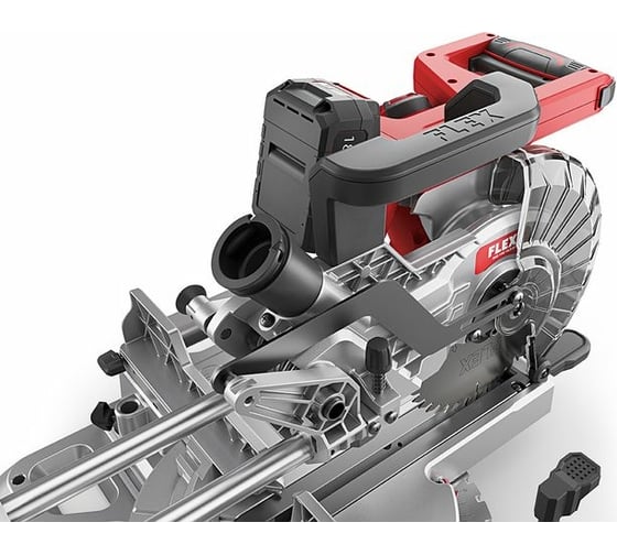 Аккумуляторная торцовочная пила с протяжкой FLEX SMS 190 18.0-EC 500631