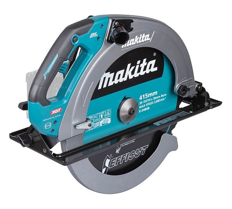 Пила дисковая аккумуляторная Makita XGT 40В, диск 415 мм, макс рез 158/106мм HS013GZ