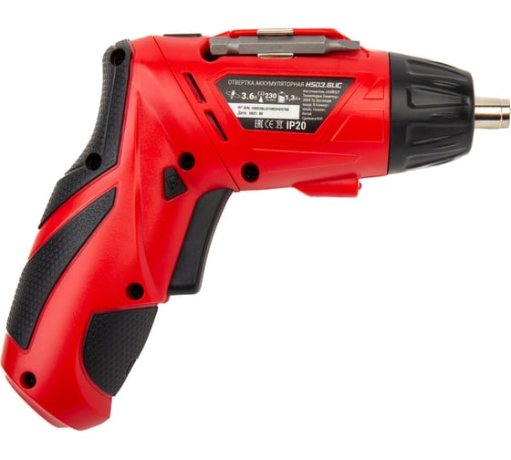 Аккумуляторная отвертка HIPER HSD3.6LiС