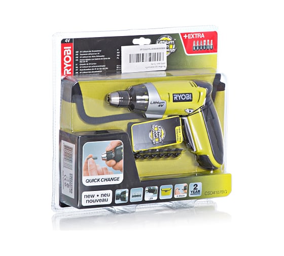 Аккумуляторная отвертка Ryobi CSD4107BG 5133000139