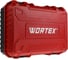 Аккум. углошлифмашина WORTEX CAG 1812-2 SE в чемодане XLT SET бесщеточная, 18 В, 125 мм, 3000-8500 об/мин ЦЗ-0767833794 1