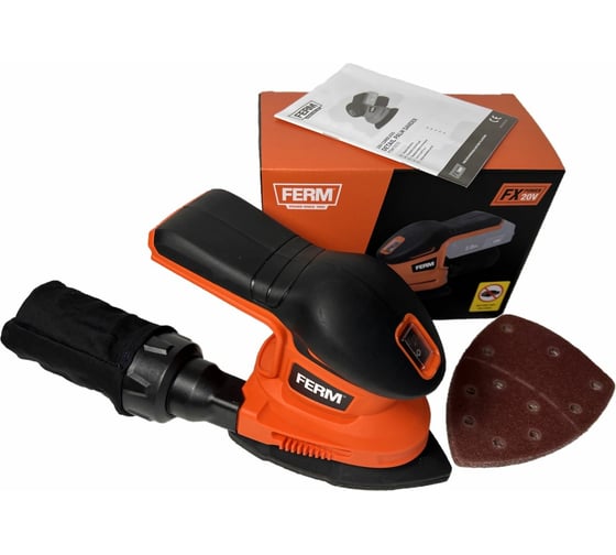 Аккумуляторная шлифовальная машина FERM FX Power PSM1033