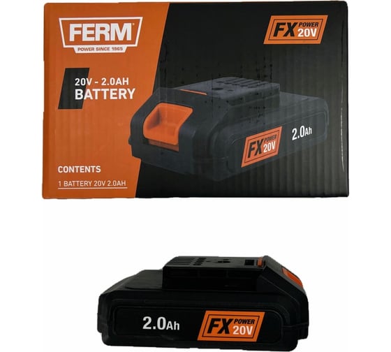 Аккумулятор 20 В, 2А*ч FERM CDA1167