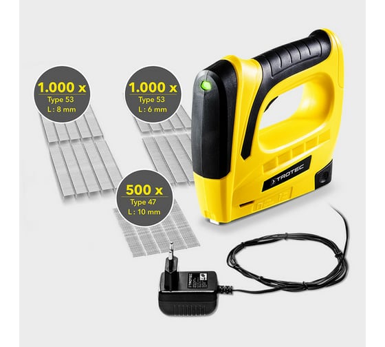 Аккумуляторный степлер TROTEC PTNS 10-3.6V 4460000101