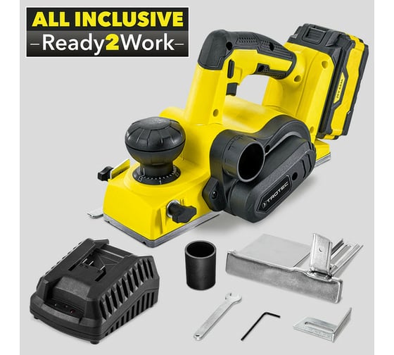Аккумуляторный рубанок TROTEC PPLS 10-20V 4450000110 1