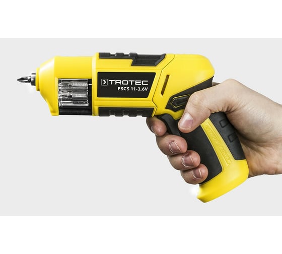 Аккумуляторный шуруповерт TROTEC PSCS 11-3.6V 4410000006