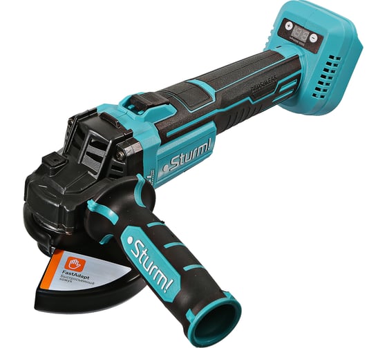 Аккумуляторная углошлифовальная машина Sturm CAG1812BLE 1