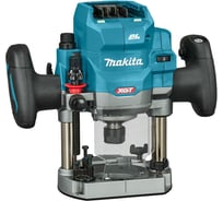 Фрезер погружной аккумуляторный Makita XGT 40V BL AWS XPT, 12мм, гл. погр. 0-60мм, 8000-25 000 об/мин, пл. пуск RP001GZ