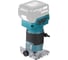 Фрезер кромочный аккумуляторный Makita LXT BL 18В, 6мм, 30000об/мин, плавный пуск, антирестарт DRT52Z 1