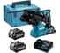 Перфоратор аккумуляторный Makita 3 режима, XGT 40В BL AWS AVT XPT, 20мм, 2,1 Дж, SDS plus,2xBL4025, DC40RA HR010GD201 1