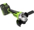 Угловая шлифовальная машина аккумуляторная GreenWorks AG590, 24V, б/щет, 125 мм, 8500 об/мин, Anti-Kickback,1х4Ач, ЗУ, коробка 3201007VUB 6