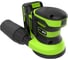 Эксцентриковая шлифмашина аккумуляторная GreenWorks OS325, 24V, 125 мм, 5000-8000-11000 об/мин, амплитуда 2.4 мм, 1х2Ач, ЗУ, кор 3100907VUA 20