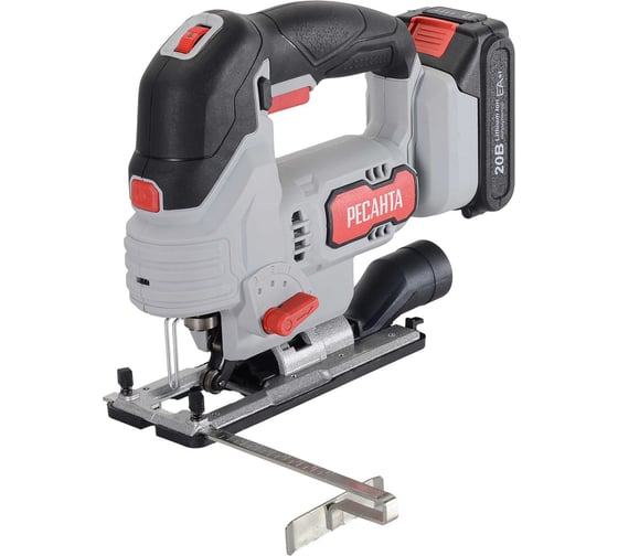 Лобзик аккумуляторный Ресанта АЛ-20Li/2К (в комплекте 2 АКБ и ЗУ) в кейсе, ЕА+ 75/9/14