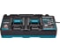 Зарядное устройство Makita DC40RB быстрое двухпортовое XGT 40В 191N10-3 1