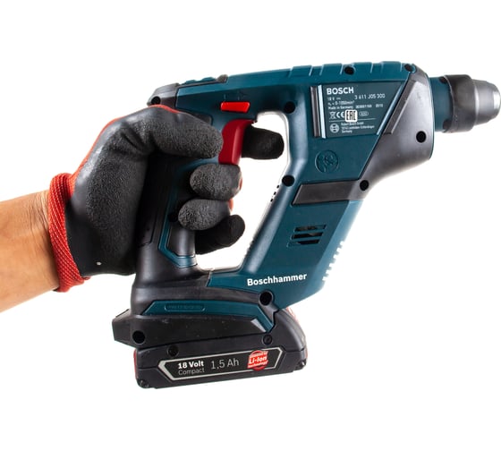 Аккумуляторный перфоратор Bosch GBH 18 V-LI Compact 0.611.905.302