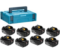 Набор аккумуляторов Makita PSK MKP1G188 (LXT, BL1860Bx8шт., кейс MAKPAC тип 1) 1915A2-5