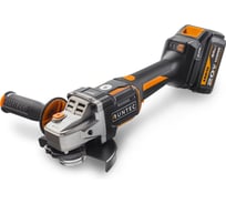 Шлифмашина угловая Runtec аккумуляторная PRO 125 мм, 20В, 2х6Ач, 1600Вт RT-AG1600