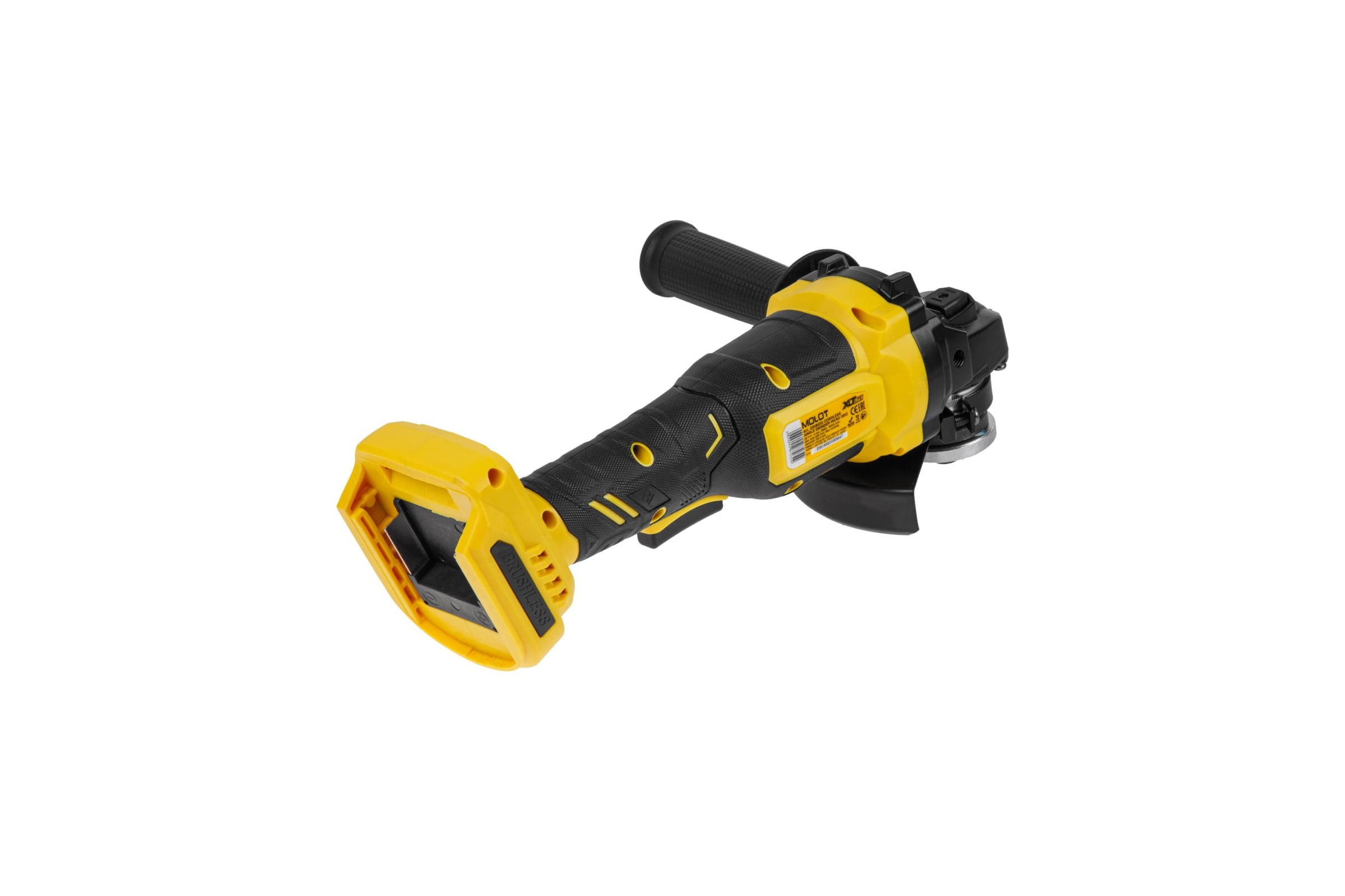 Шлифмашина угловая аккумуляторная MOLOT MCAG 1812 XLT Lite SOLO 2318031 — фото 3