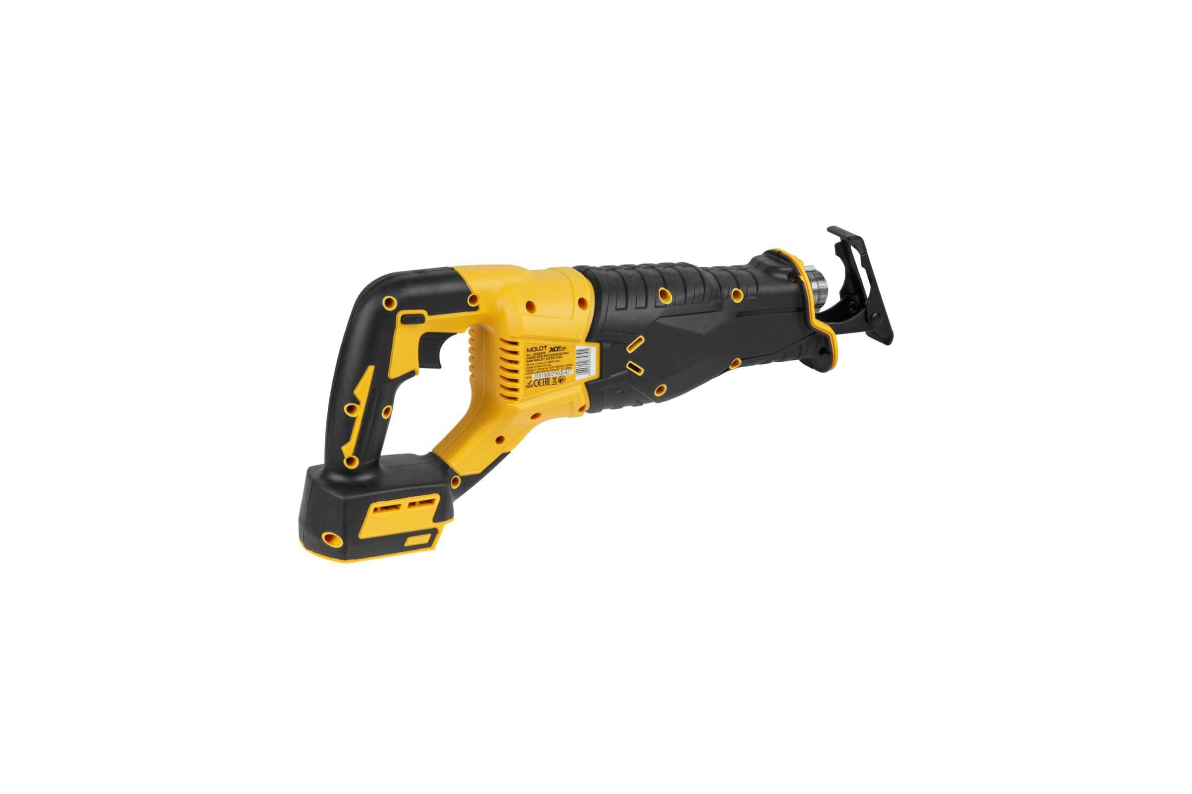 Пила сабельная MOLOT аккумуляторная MCSR 1118 XLT Lite SOLO 2318029 — фото 3
