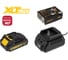Комплект MOLOT аккумулятор 18В 2 Ач и зарядное устройство XLT Lite 2329089 2