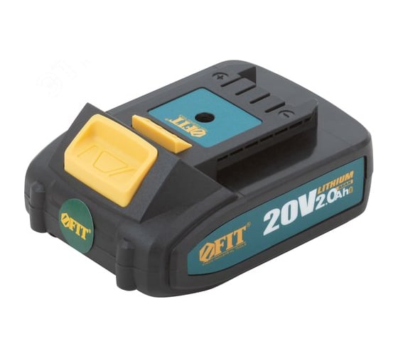 Батарея аккумуляторная FIT 20 В, Li-Ion, 2,0 Ач, 0,4 кг, индикатор заряда, коробка 79935 1