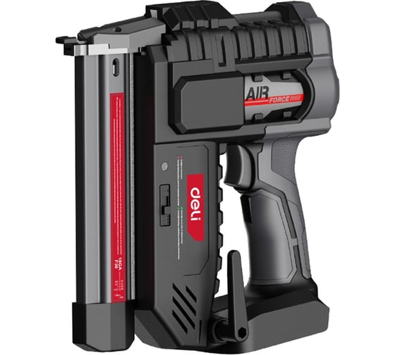 Профессиональный гвоздезабивной пистолет DELI аккумуляторный DE750Z (Без АКБ и ЗУ, до 80 гвоздей в минуту) 220451 1