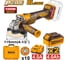 Аккумуляторная УШМ INGCO б/щ 115 мм (4) INDUSTRIAL CAGLI271532 2
