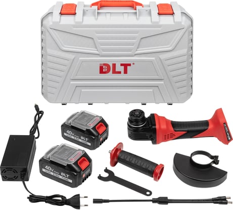 Шлифмашина угловая аккумуляторная DLT Y125BL, 1200Вт, 4500,6500,8500 об/мин, d-125мм, арт. 5100