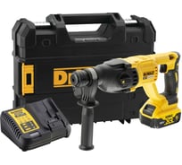 Аккумуляторный перфоратор Dewalt DCH133P1, 18В, 2.6Дж, 5500уд/мин, с АКБ 5 Ач и ЗУ, в кейсе TSTAK DCH133P1-QW
