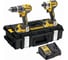 Аккумуляторный набор Dewalt DCK266D2, 18В: ударная дрель-шуруповерт DCD796 + шуруповерт DCF887, с 2 АКБ 2 Ач и ЗУ, в кейсе DCK266D2-QW 1