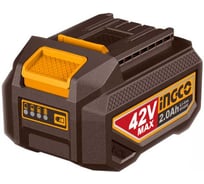 Аккумуляторная батарея INGCO 42В 2 Ач INDUSTRIAL FBLI42201