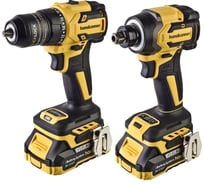 Набор аккумуляторного инструмента Hanskonner HANSKIT2 (HCD2065C+HCD20280BLW)