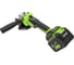 Угловая шлифовальная машина аккумулятор GreenWorks AG590, 24V, б/щет, 125 мм, 8500 об/мин,1х8Ач,ЗУ, Anti-Kickback, коробка 3201007VUH 7