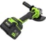 Угловая шлифовальная машина аккумулятор GreenWorks AG590, 24V, б/щет, 125 мм, 8500 об/мин,1х8Ач,ЗУ, Anti-Kickback, коробка 3201007VUH 9