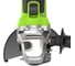Угловая шлифовальная машина аккумулятор GreenWorks AG590, 24V, б/щет, 125 мм, 8500 об/мин,1х8Ач,ЗУ, Anti-Kickback, коробка 3201007VUH 14
