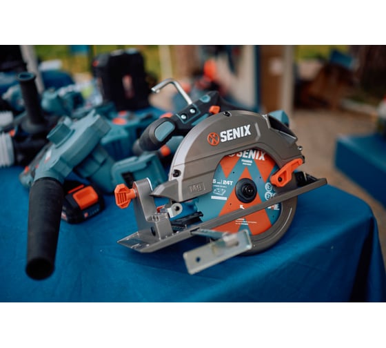 Дисковая пила SENIX серии X2 20В, 165 мм диск, без АКБ и ЗУ PSCX2-M8-EU-0