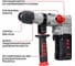 Перфоратор аккумуляторный бесщеточный P.I.T. SDS-Plus верт, 20В, 5,0Дж, 3реж, Ø26мм, 1х4Ач,ЗУ PBH20H-26A/1 2