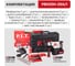 Перфоратор аккумуляторный бесщеточный P.I.T. SDS-Plus верт, 20В, 5,0Дж, 3реж, Ø26мм, 2х4Ач,ЗУ PBH20H-26A/2 7