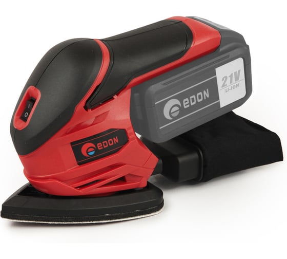Машина эксцентриковая Edon OAF21-VC шлифов. аккумулят. (21В.,без АКБ и ЗУ, 11000об/мин, 129х91мм) 15010