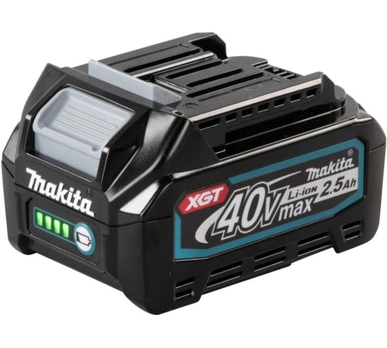 Аккумулятор Makita BL4025 (XGT, 40В, 2.5Ач), полиэт. пакет, 1 шт. 632N82-4
