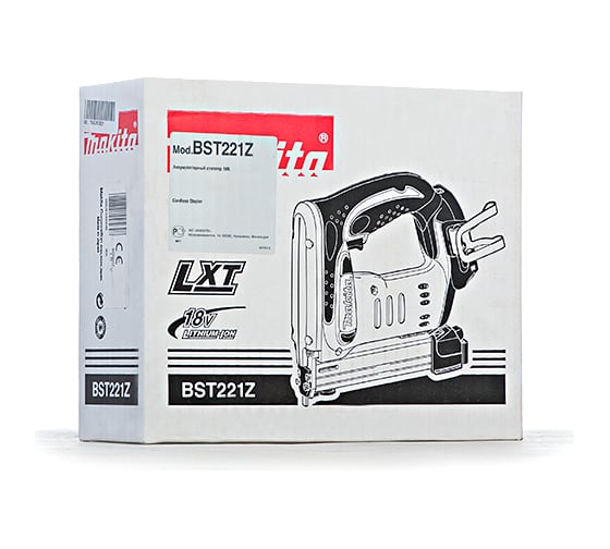 Аккумуляторный степлер Makita LXT BST221Z