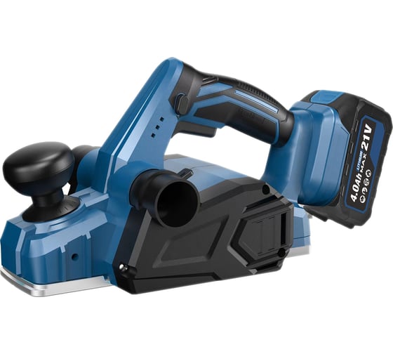 Рубанок аккумуляторный бесщеточный Redbo OHP-21A (21В Li-on 4,0Ач; 15000об/мин; 82мм; 0-2мм; 8мм) 53895