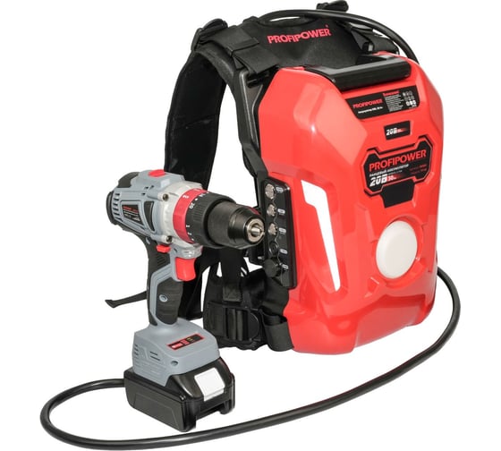 Аккумулятор ранцевый Profipower T7-01 30Ач 20В, Li-ION, 30Ач, 600Вт/ч E0369