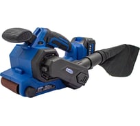 Машина ленточная шлифовальная аккумуляторная бесщеточная Redbo OBS-21A (21В Li-on 4,0Ач; 76х457мм; 120х350м/мин) 53892