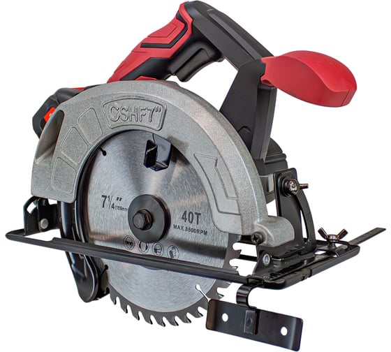 Пила дисковая EDON ACS-21A аккумулят. бесщет. (21В, Li-Ion АКБ 1х4Ач, 5000об/мин, 185мм, 44,5/63,5мм) 40839