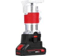 Фрезер аккумуляторный EDON APR-21A бесщеточный (21В; Li-Ion; 2.0Ач; 10000-30000об/мин; 6-8мм; 30мм) 40852